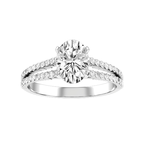 Previously Owned Diamond Bridal Set 5/8 ct tw Round-cut 10K White Gold | Kay