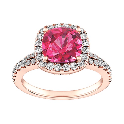 Pink diamond ring kay jewelers Clearance