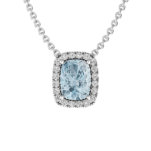 Kay jewelers aquamarine heart on sale necklace